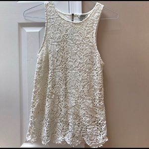 lucky Brand lace sleeveless top